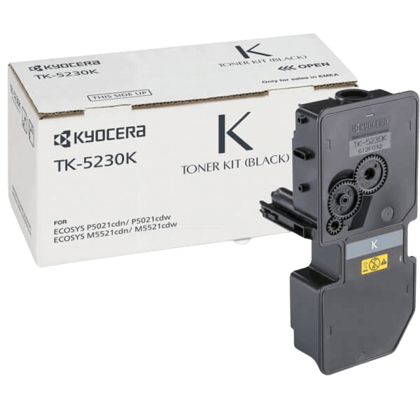 Kyocera TK-5230K XL sort original toner 2600 sider (1T02R90NL0)