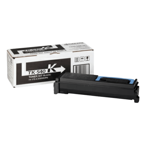 Kyocera TK-540K sort original toner 5000 sider (1T02HL0EU0)