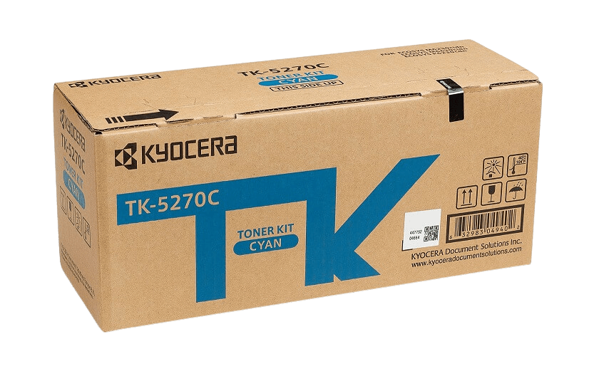 Kyocera TK5270C cyan original toner 6000 sider (1T02TVCNL0)