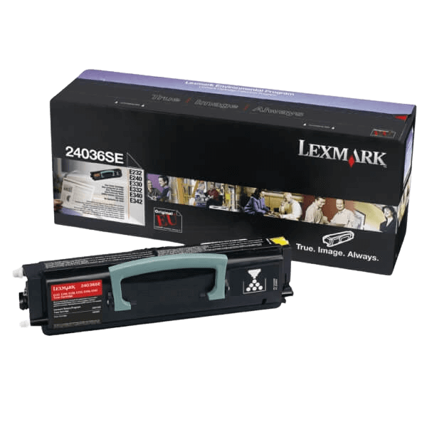 Lexmark 24016SE sort original toner 2500 sider (24036SE)