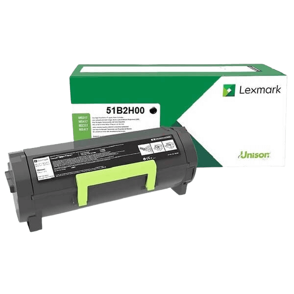 Lexmark 51B2H00 XL sort original toner 8500 sider