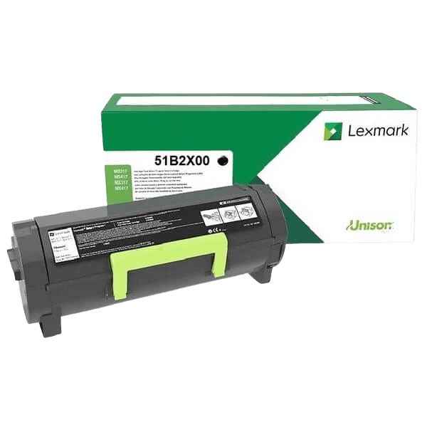 Lexmark 51B2X00 XXL sort original toner 20000 sider
