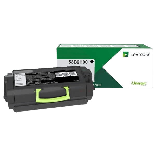 Lexmark 53B2H00 XL sort original toner 25000 sider