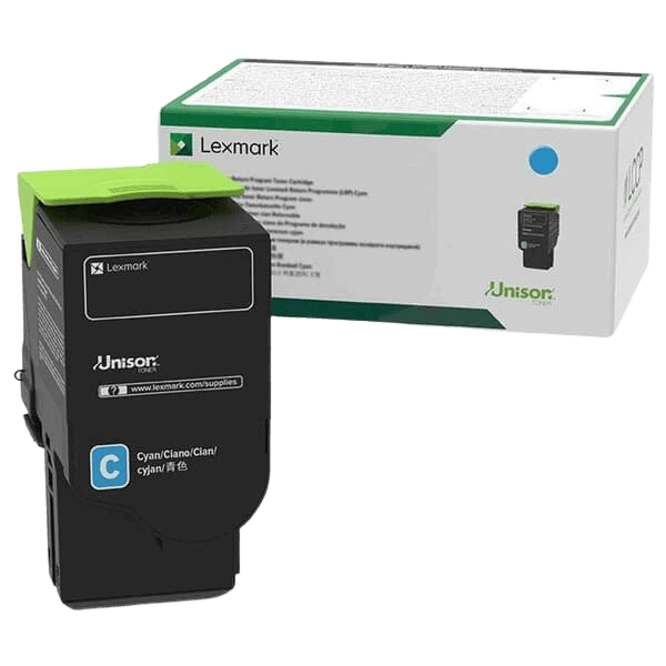 Lexmark 78C20C0 cyan original toner 1400 sider