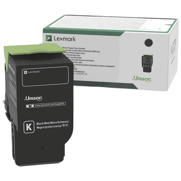 Lexmark 78C20K0 sort original toner 2000 sider
