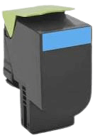 Lexmark 802SC XL cyan original toner 2000 sider (80C2SC0)