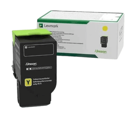 Lexmark C232HY0 XL gul original toner 2300 sider