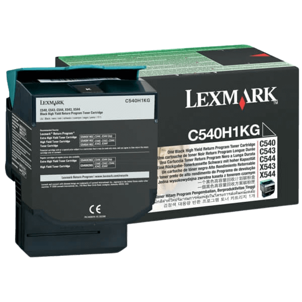 Lexmark C540H1KG sort original toner 2500 sider