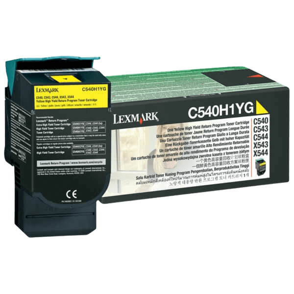 Lexmark C540H1YG gul original toner 2000 sider