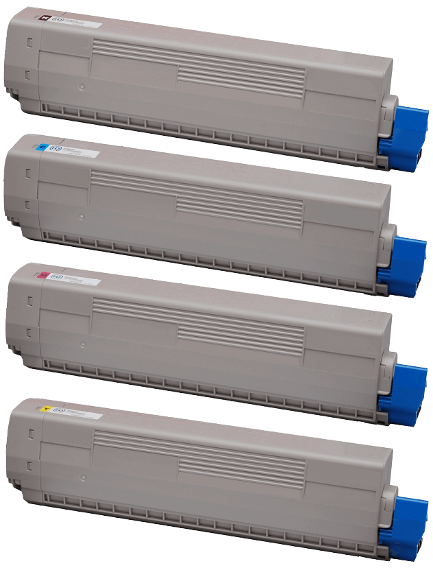 OKI 44844508 4 stk. rabatpakke toner 40000 sider - kompatibel