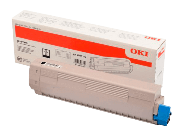 OKI 46443101 XL gul original toner 10000 sider