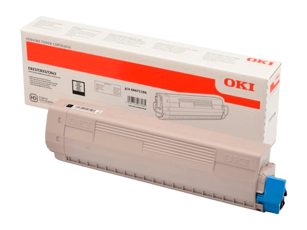OKI 46471104 sort original toner 7000 sider