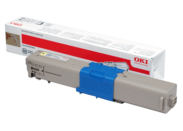 OKI 46490401 gul original toner 1500 sider
