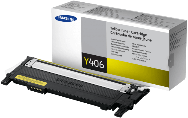 Samsung CLT-Y406S gul original toner 1000 sider (SU462A)