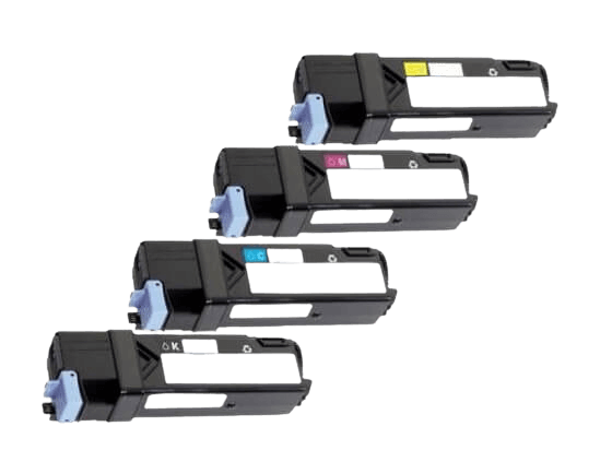 Xerox Phaser 6125 4 stk. rabatpakke toner 5000 sider - kompatibel